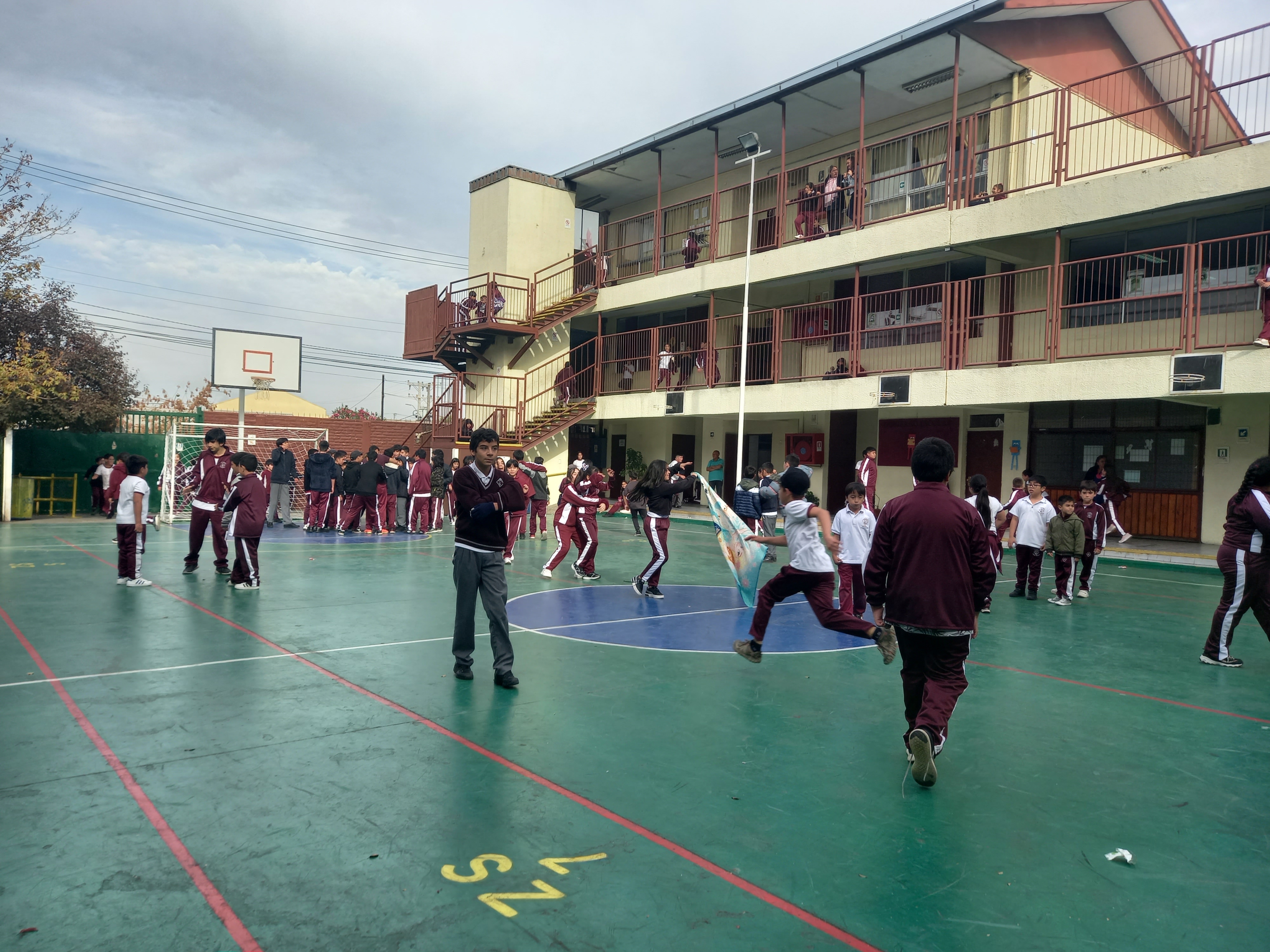 Juegos en el patio